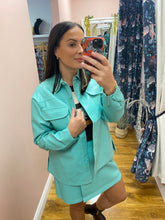 Load image into Gallery viewer, FRNCH Luna Turquoise Jacket
