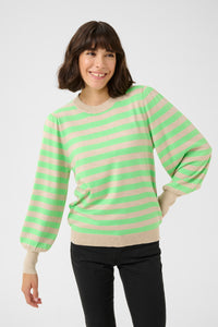 Kaffe Kalizzy Knit jumper - Feather Melange