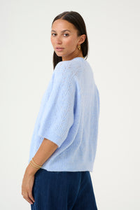 Kaffe Katella Jumper - Windsurfer Blue