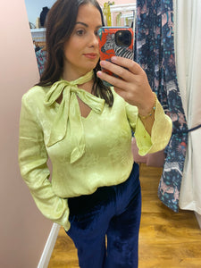 FRNCH Abie Lime Top