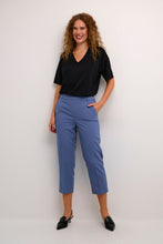 Load image into Gallery viewer, Kaffe Kasakura Trousers - Blue Indigo
