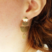 Load image into Gallery viewer, Geometric Statement Earrings
