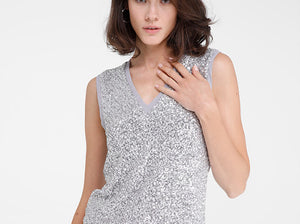 Goa Goa Kakao Sequin Top