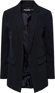 Bozzy Pinstripe Navy Blazer