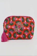 Load image into Gallery viewer, Lobster Quilted Cosmetic Bag
