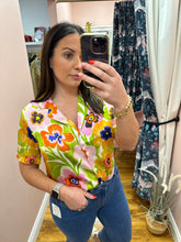 Load image into Gallery viewer, FRNCH Chelly Spicy Garden Blouse
