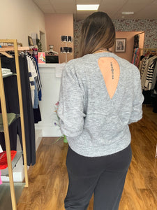 Kaffe Kamalene Open Back Pullover