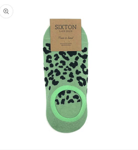 Sixton Luxury Animal Print Trainer Socks