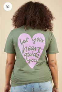 O&F Let Your Heart Guide You Tee