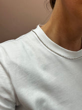 Load image into Gallery viewer, Kaffe Kaivana White Embellished Tshirt
